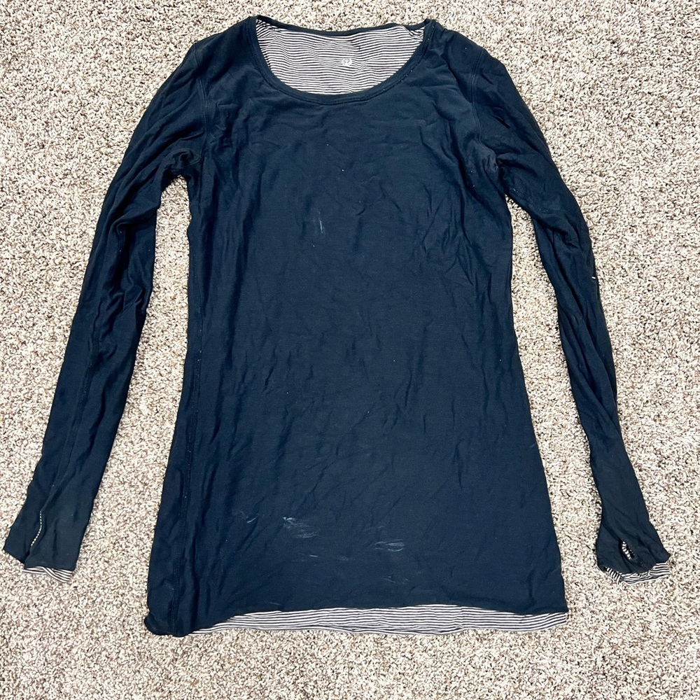 Lululemon reversible long sleeve hot